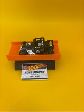 Bone Shaker Kids Toy Car - Black and Orange